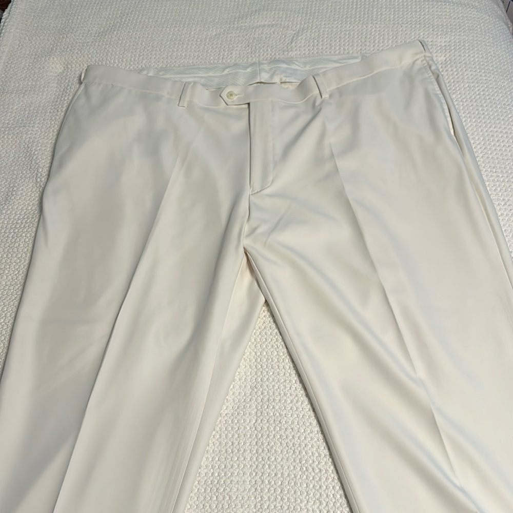 Men’s Cream Dress Pants